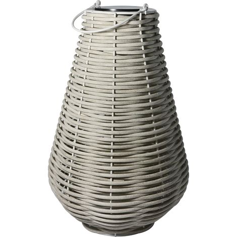 Lanterne solaire tressée Aretha h65cm - Orium