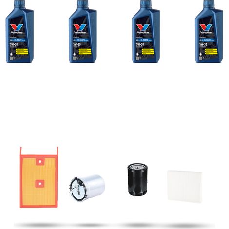 Kit tagliando 4 FILTRI e 4L OLIO compatibile con Skoda Fabia III (NJ3,NJ5) 1.4 Tdi 66kw Dal 2014 (1/5)