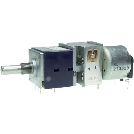 ALPS 194449 RK27112MC 10KAX2 Potentiomètre motorisé étanche à la poussière stéréo 0.05 W 10 kΩ 1 pc( (1/3)