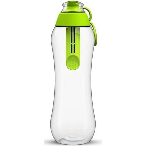 Bottiglia filtrante per acqua Dafi al lime da 0,5 l + 1 filtro