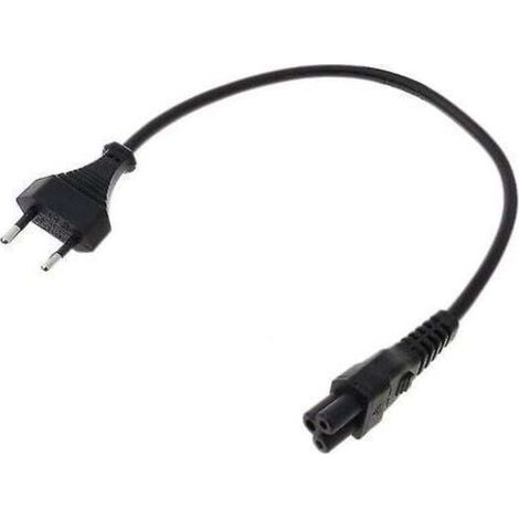 Cordon adaptateur secteur Eu 2 broches mâle vers CEI 320 C5 Micky pour alimentation pour ordinateur portable 3 (1/5)