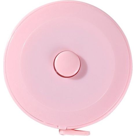 Dos reglas extensibles y flexibles (reglas de costura) de 1,5 metros de largo，con escala de doble cara，color rosa (1/5)