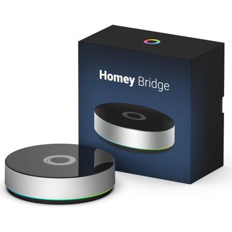 Athom Homey bridge Wireless Nero, Argento (1/4)