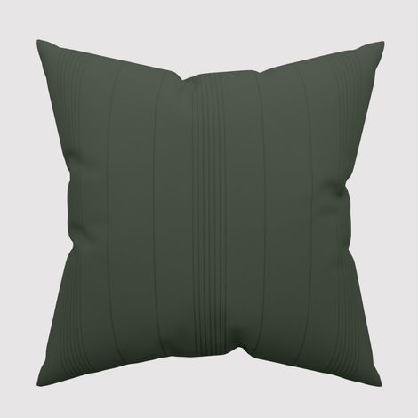 Housse de coussin 60x60 cm ADELE kaki, par Soleil d'Ocre