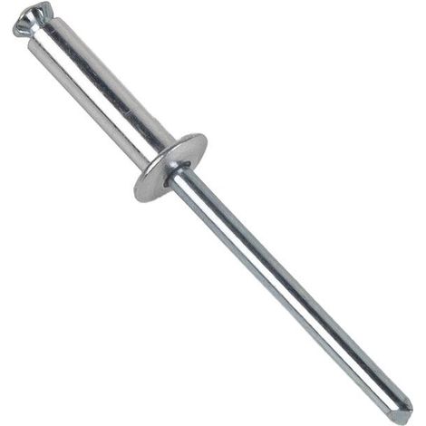 COFAN remache de flor 4,8 x 25 mm   caja 250 unid. , El remache flor, se abre en cuatro pétalos, consiguiendo una mayor superficie posterior de apoyo en materiales blandos. (1/3)