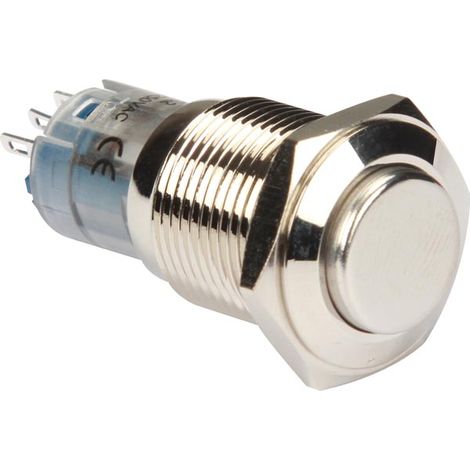 DRUCKSCHALTER - RUND - HOCH - METALL - SPDT 1NO 1NC (1/3)