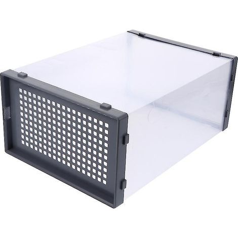 2 boîtes de rangement à chaussures en plastique (1/3)