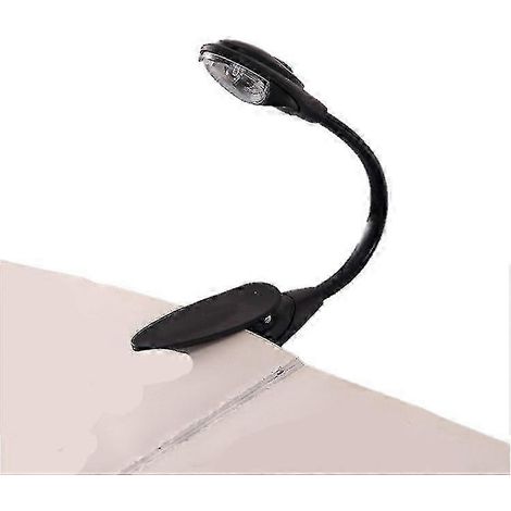 Lampe de lecture - Lampe de lecture / Lampe LED avec pince Noir ws (1/4)