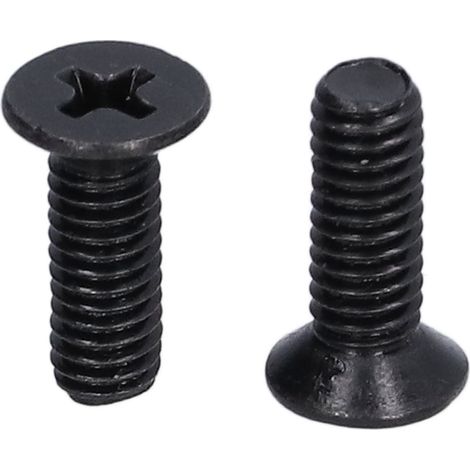 50 Vis à tête fraisée plate cruciforme M4 A2‑70 pour réparation et entretien, lot de 50 pièces M4x12