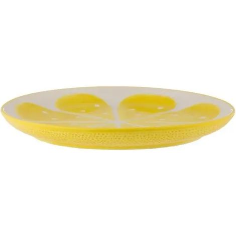 TYPHOON Plat rond 28 cm Citron - World Food Fruits