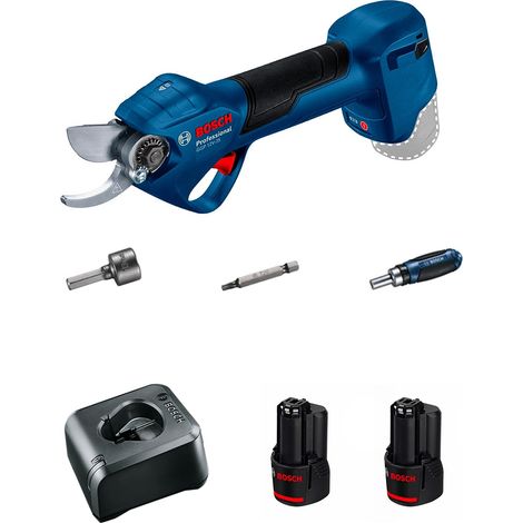 Podador inalámbrico profesional Pro Pruner GGP 12V-25 con 2 baterías + 1 cargador - BOSCH - 06008D8100 (1/5)