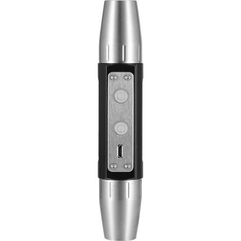 Wiederaufladbare Jade-Taschenlampe mit Micro-USB-Anschluss, zwei Leuchtköpfen und vier Lichtquellen, helle Taschenlampe zur Schmuckbewertung (1/5)