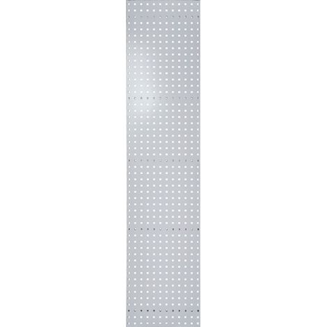 Plaque perforée B450xL2000mm gris clair