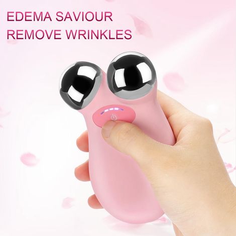 Appareil de massage facial à micro-courants vibrants électriques pour le lifting, l'élimination des rides et la réduction des gonflements, pour les soins de la peau. (1/5)
