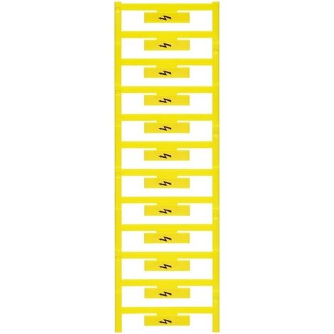 Weidmüller Klemmenmarkierer gelb WAD 8 MC B GE/SW (1/2)