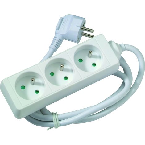MULTIPRISE X3 BLANC 1.5M PROFILE 533111030