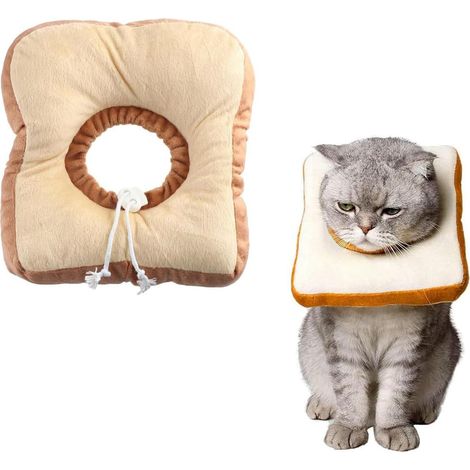 1 pièce Collerette Chat, Collerettes pour Chats de sécurité réglable Protection Contre Les Rayures et Les Morsures Collier pour Chat pour Petits (1/5)