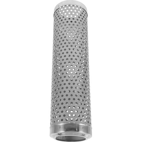 Grille de protection de cheminée ignifugée en inox pour poêle extérieur