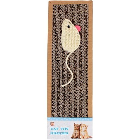 Planche à gratter pour chat - Jouet interactif pour le soin des griffes (1/5)