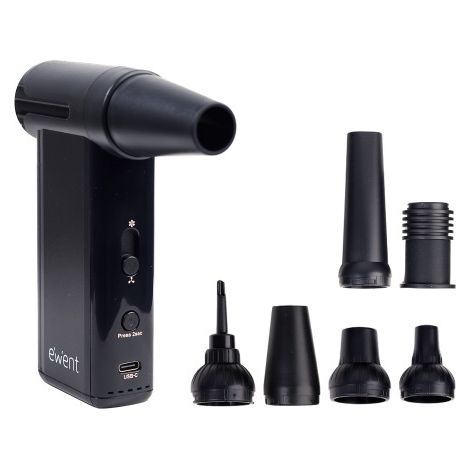 Aspirador soplador Ewent ew5681 130 W portátil recargable USB