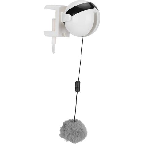 Jouet pour chat à levage automatique, balle rotative de haut en bas, puzzle interactif à suspendre pour s'amuser (1/5)