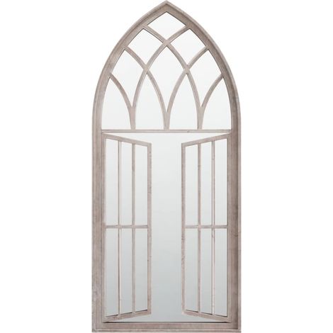Maison Exclusive - Specchio Sabbia 100x45 cm in Ferro per Uso Interno