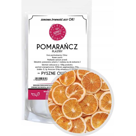 Getrocknete Orangenscheiben – 500 g essbar (1/5)
