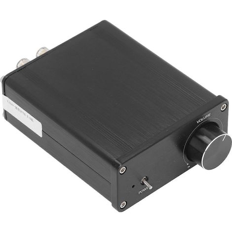 Digitaler Leistungsverstärker, leistungsstark, Klasse D, Zweikanal-Endstufe, 100 W x 2, DC 18 V–24 V (1/4)