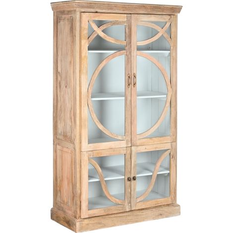Vitrina Madera Maciza Mango 120X50X205 Decape (1/5)