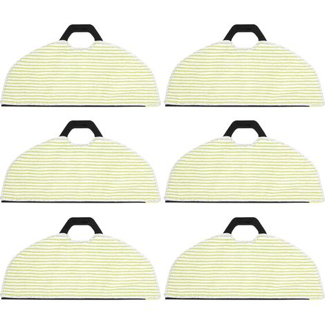 Lingettes de rechange pour aspirateur robot Shark RV2001WD, RV2002WD, RV2001WRUS, RV2002WXUS, AV2001WD et RV2000WD : lingettes douces en microfibre lavables et réutilisables. (1/5)