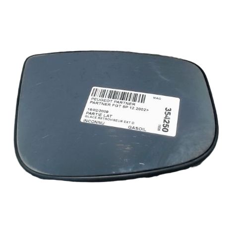 [PRODUIT D'OCCASION] Glace Retroviseur Exterieur D PEUGEOT Partner Fgt 2002- ♻️ Ref Oe. 8151gc - Garantie à vie (1/3)