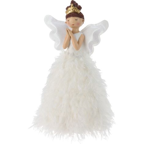 Engelsfigur in leuchtendem Kleid, 36 cm (1/2)