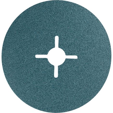 PFERD TOOLS Zirkon Fiberscheibe Ø 100mm Z100 für hohen Abtrag auf Stahl 25 Stk (1/5)