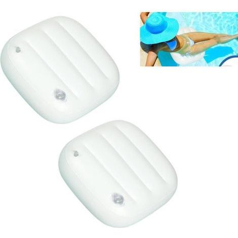 SPA-KISSEN Gewichteter Spa-Sitz, aufblasbares Badewannensitzkissen, PVC-Spa-Sitzkissen, 2 Stück (1/5)