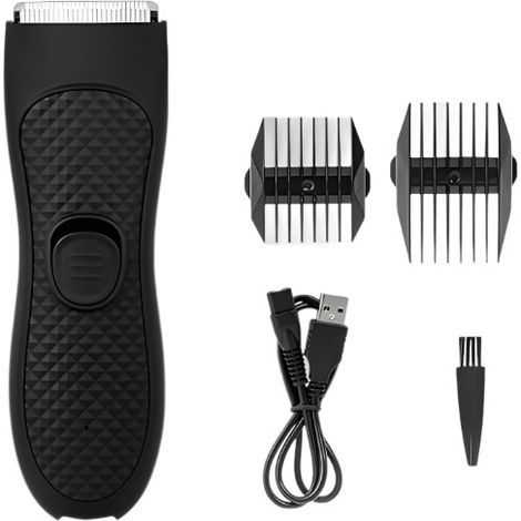 Haarentfernungsgerät – vollständig abwaschbar – elektrischer Körpertrimmer – USB-aufladbar – rutschfeste Haarentfernung in der Bikinizone für Männer und Frauen – universelles Pflegeset für Tiere (1/5)