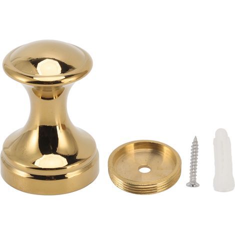 Simple and beautiful copper dress hook, simple wall-mounted clothes hooks for bathrooms, barber shops, gold (1/5)