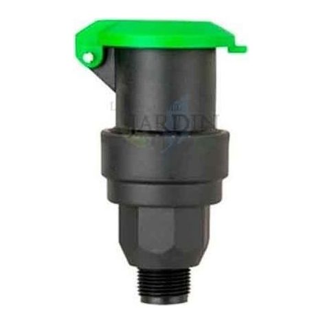 Valve à raccord rapide mâle 3/4" - Plastique durable (1/5)
