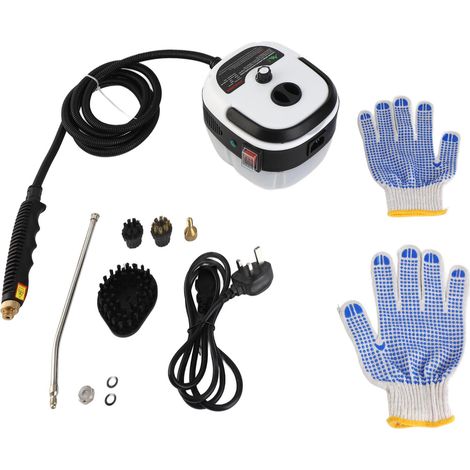 Nettoyeur vapeur portatif 1500W haute puissance 6 vitesses réglables pratique pour réfrigérateur de cuisine (1/5)