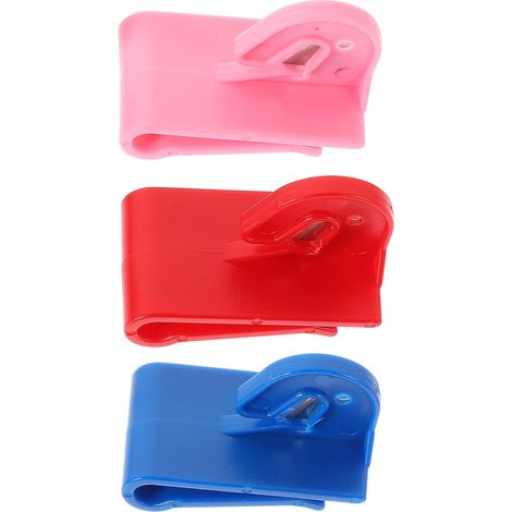 Accessoires pour ballons 3 pièces Outils polyvalents en plastique pour couper rubans et ballons de fête Compact et facile à transporter pour Couleur Aléatoire Plusieurs styles (1/5)