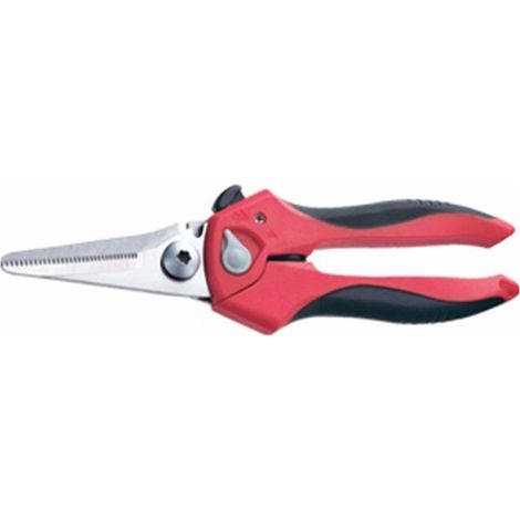 Cisaille RS PRO, Long. 205 mm, Type Droit pour Fil souple de 2,5 mm, carton, cordon, goujons, corde, fil métallique, ( Prix pour 1 ) (1/3)