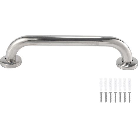 Nouvelle barre d'appui de baignoire et de toilettes en acier inoxydable avec poignée de sécurité et porte-serviettes (3) (1/5)