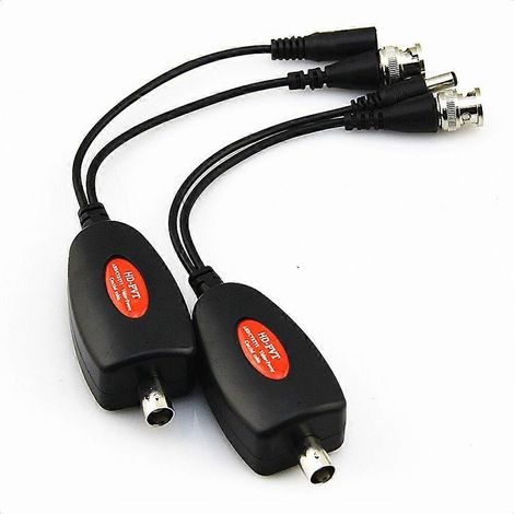 Émetteur vidéo HD-PVT pour caméra de vidéosurveillance AHD CVI TVI avec transmission vidéo via un seul câble BNC jusqu'à 400 m (1/5)