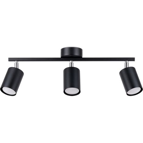 Plafonnier Pure Lume Fjello 3 spots orientables noir (1/5)