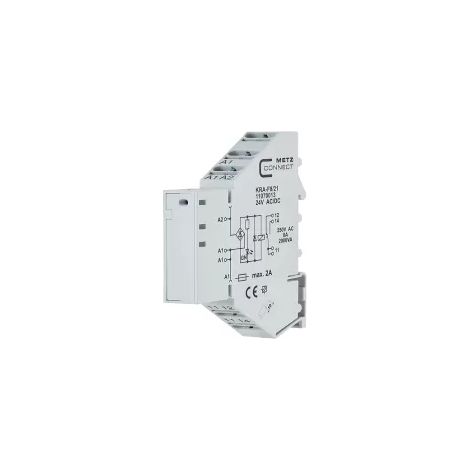 Koppelbaustein 24, 24 V/AC, V/DC (max) 1 Wechsler Metz Connect 11070013 1 St. (1/2)