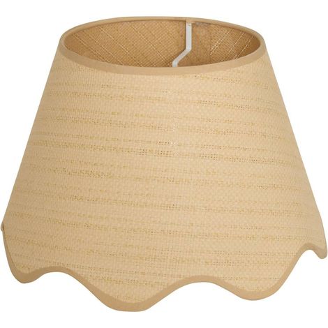 Paralume flore rotondo, diametro 37 cm, beige - Atmosphera créateur d'intérieur