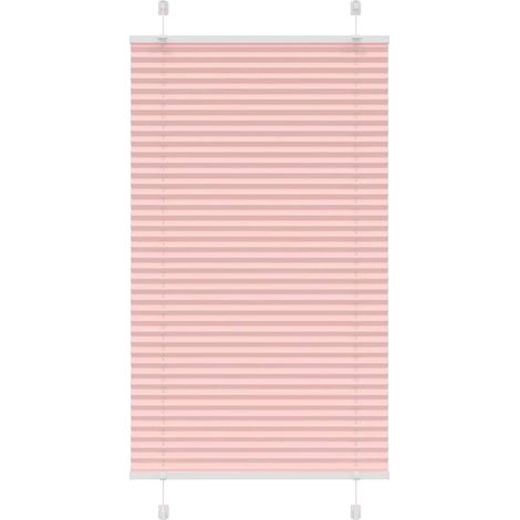 Plissee Rosa 80x150 cm Stoffbreite 79,4 cm Polyester
