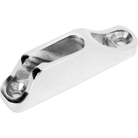 Taquet de Palourde de Bateau, Matériel de 18x80mm Corde de Taquet de Bateau en Acier Inoxydable 316 de Qualité Marine pour Accessoires de Kayak de Bateau