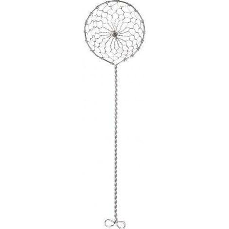 The set includes 1 stainless steel fondue strainer - 6.5 cm x 23.5 cm and fondue ladles. (1/5)