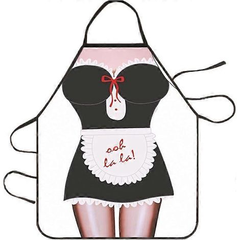 Tabliers amusants Tablier de cuisine Tablier original et drôle Cadeau amusant pour femmes Tablier de cuisine Cadeau unisexe Tablier de barbecue (1/4)