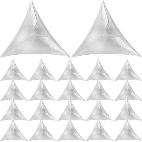 200 butées murales pour canapé, plastique, transparent, pour mur (1/5)